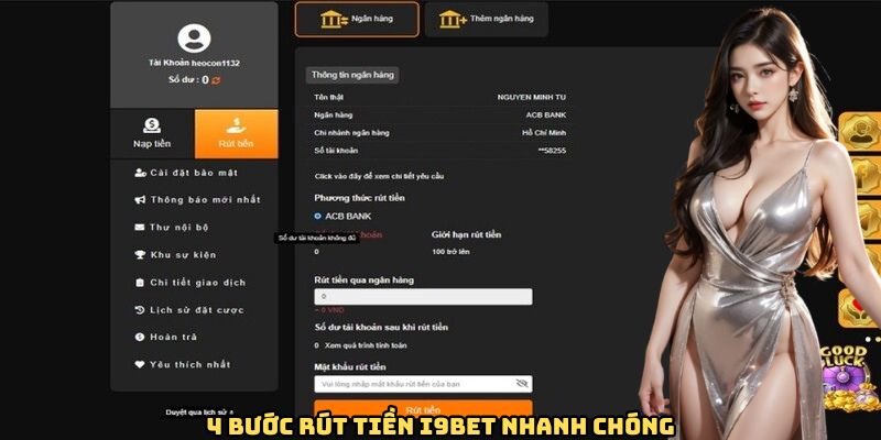 4 bước rút tiền I9BET nhanh chóng 4 bước rút tiền I9BET nhanh chóng